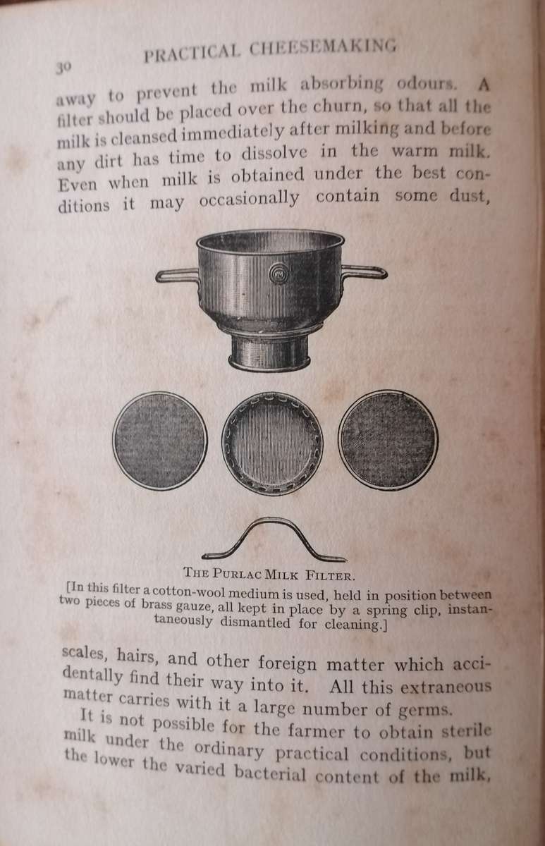 * 1917 * Practical Cheesemaking - A General Guide to the Manufacture of Cheese