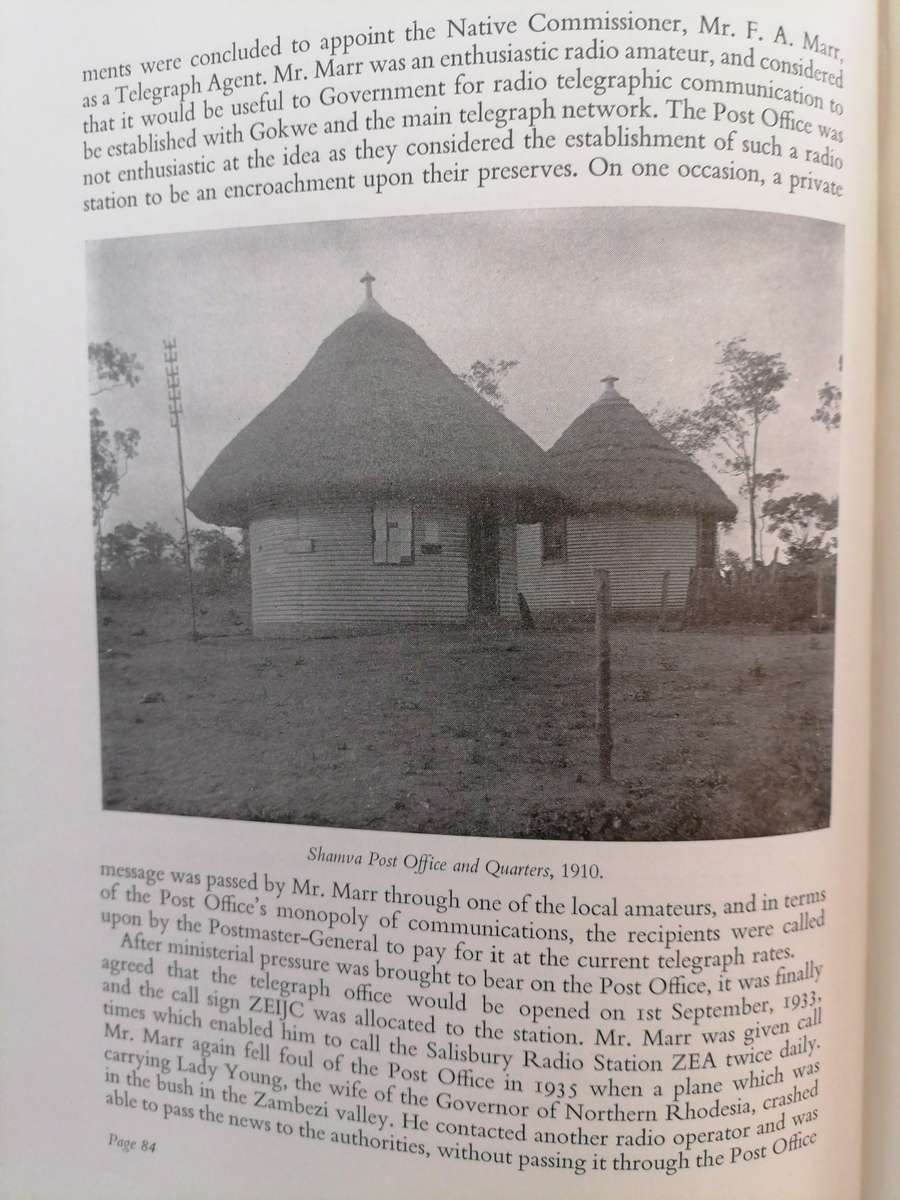 Rhodesia - A Postal History, It's Stamps, Posts & Telegraphs.