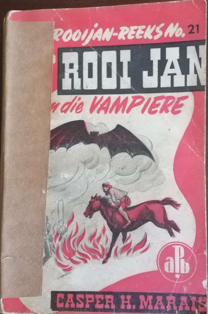 6 x Oorspronklike Rooi Jan boekies, Casper H. Marais (APB)