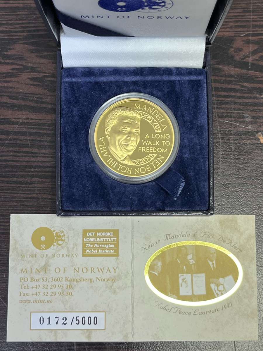 2006 Mandela De Klerk 1 oz Gold