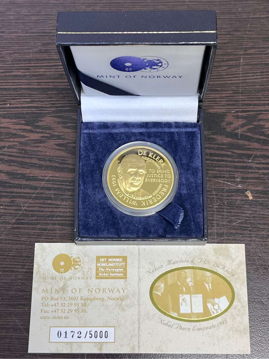 2006 Mandela De Klerk 1 oz Gold