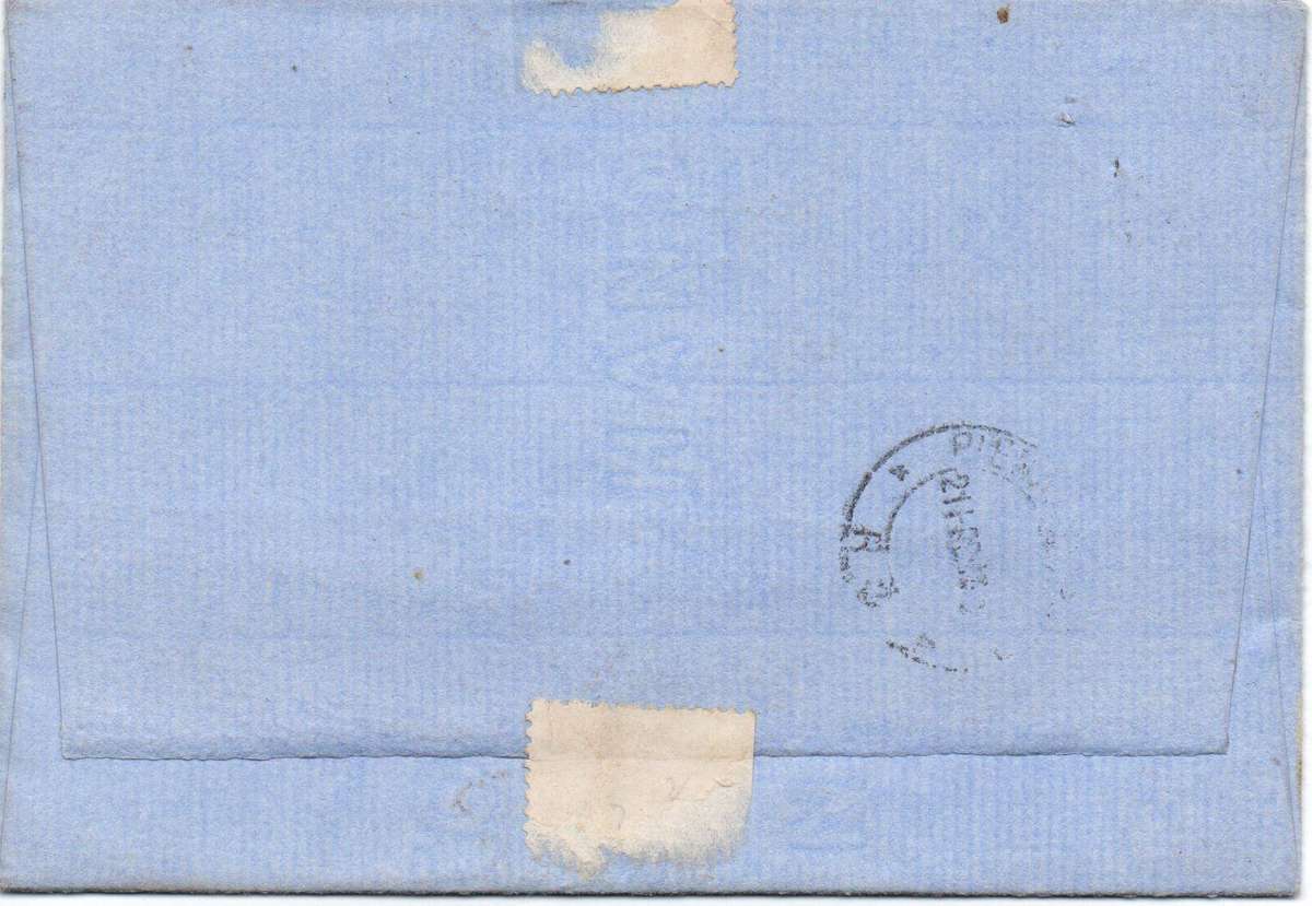 1918 Scarce Cover with rare More to pay cachet in VFU-condition