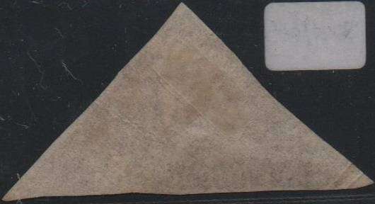 1858 COGH 6d Perkins Bacon Triangle in FU-condition