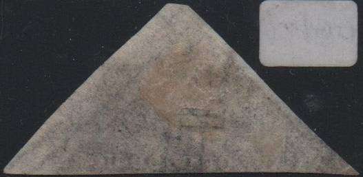 1855 COGH 6d Perkins Bacon Triangle in FU-condition