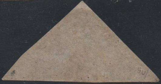 1864 COGH 6d bright mauve De La Rue Triangle in LMM-condition (large part gum)