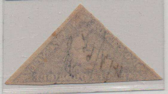 Scarce 1863 - COGH 6d Bright Mauve De La Rue Triangle in VFU-condition