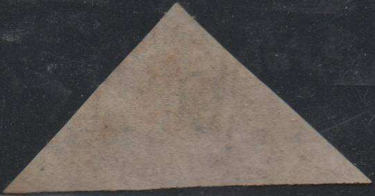 1858 COGH pale rose lilac 6d Perkins Bacon Triangle (SACC 7) in VFU-condition