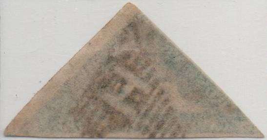 1855 COGH scarce slate purple 6d Perkins Bacon Triangle in VFU-condition