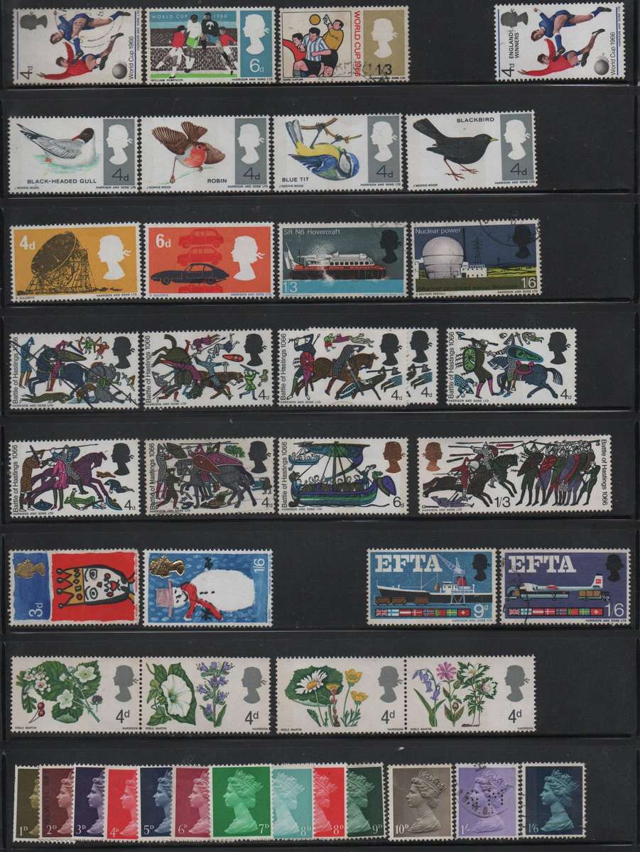 1966-67 - QEII Selection of sets/issues in MNH/MM/VFU-condition