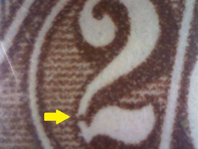 1949 Hyphenated & Screened Definitive 2s 6d-pair with varieties in MM-condition