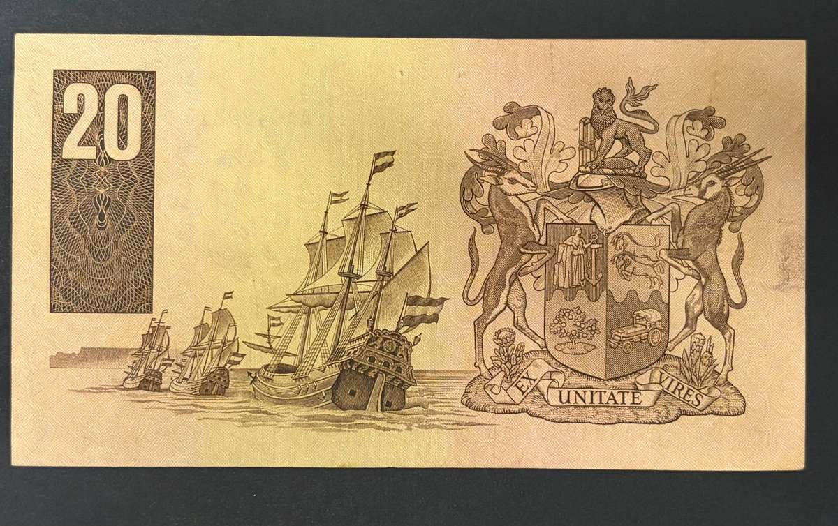 Twenty rand gpc de Kock AA Note