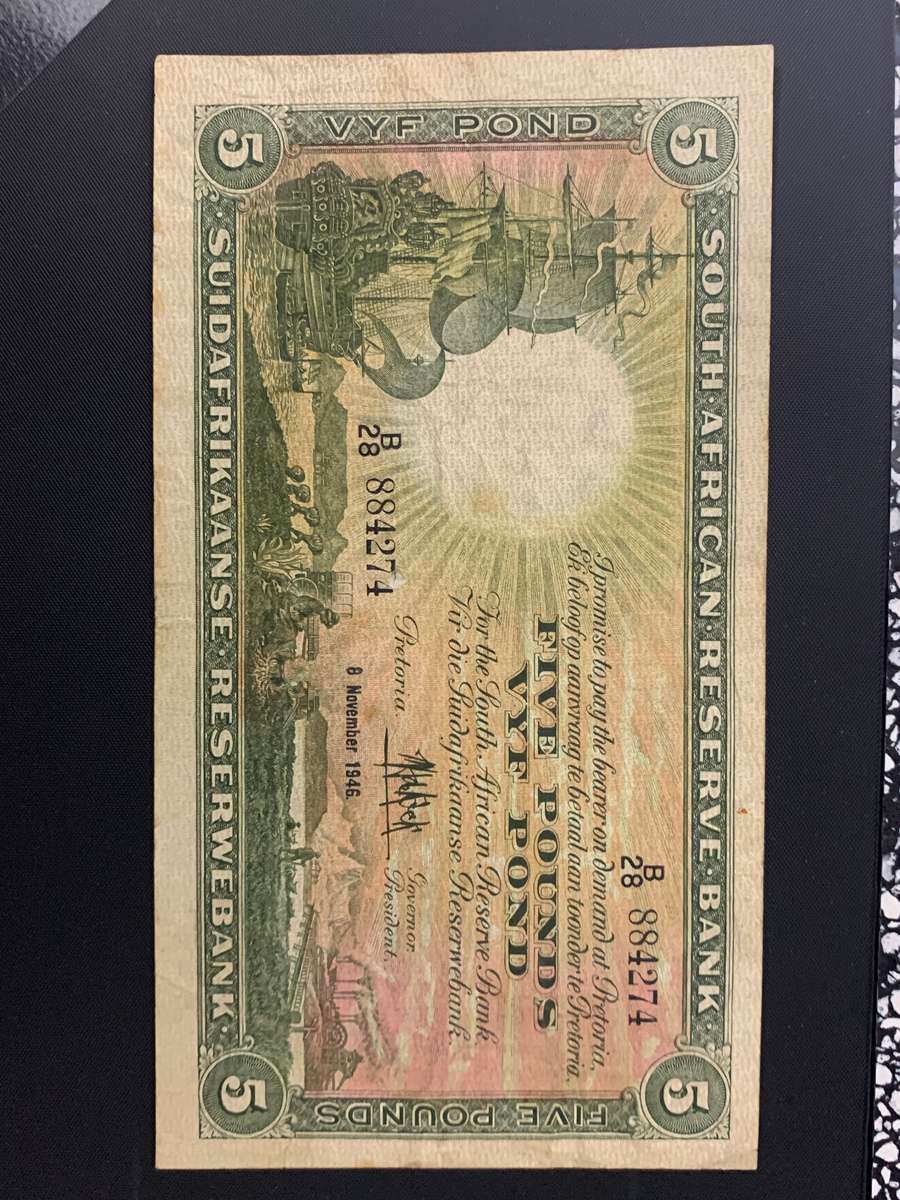 1946 five pounds