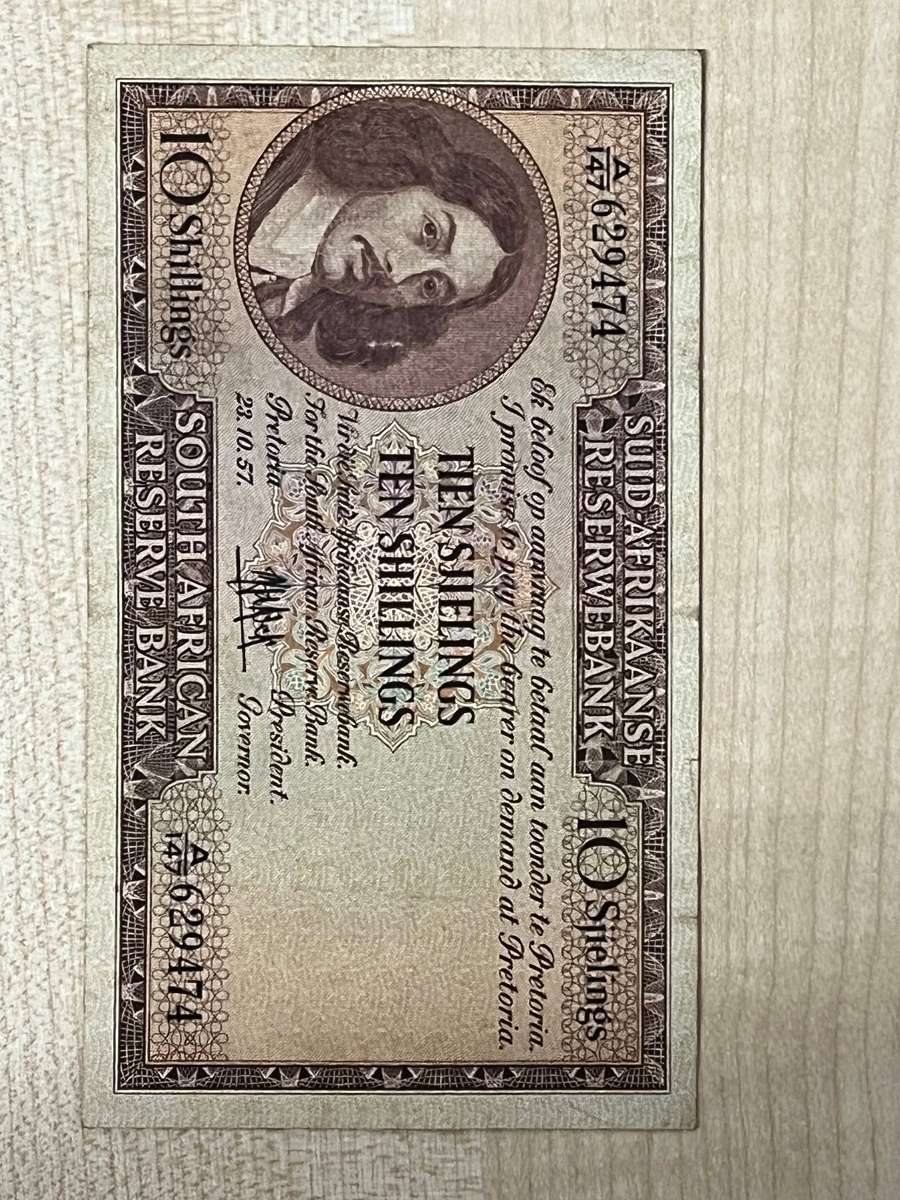 1957 ten shillings
