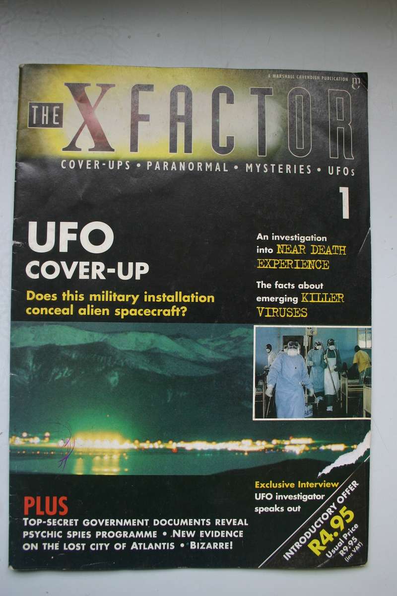 The X-Factor Magazine. Issues 1 to 5