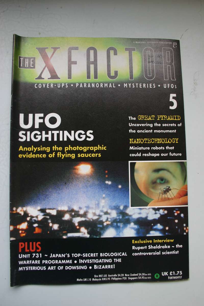 The X-Factor Magazine. Issues 1 to 5