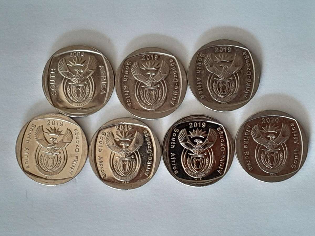 Commemorative Coins - R2 - 7 Coins as per Photos