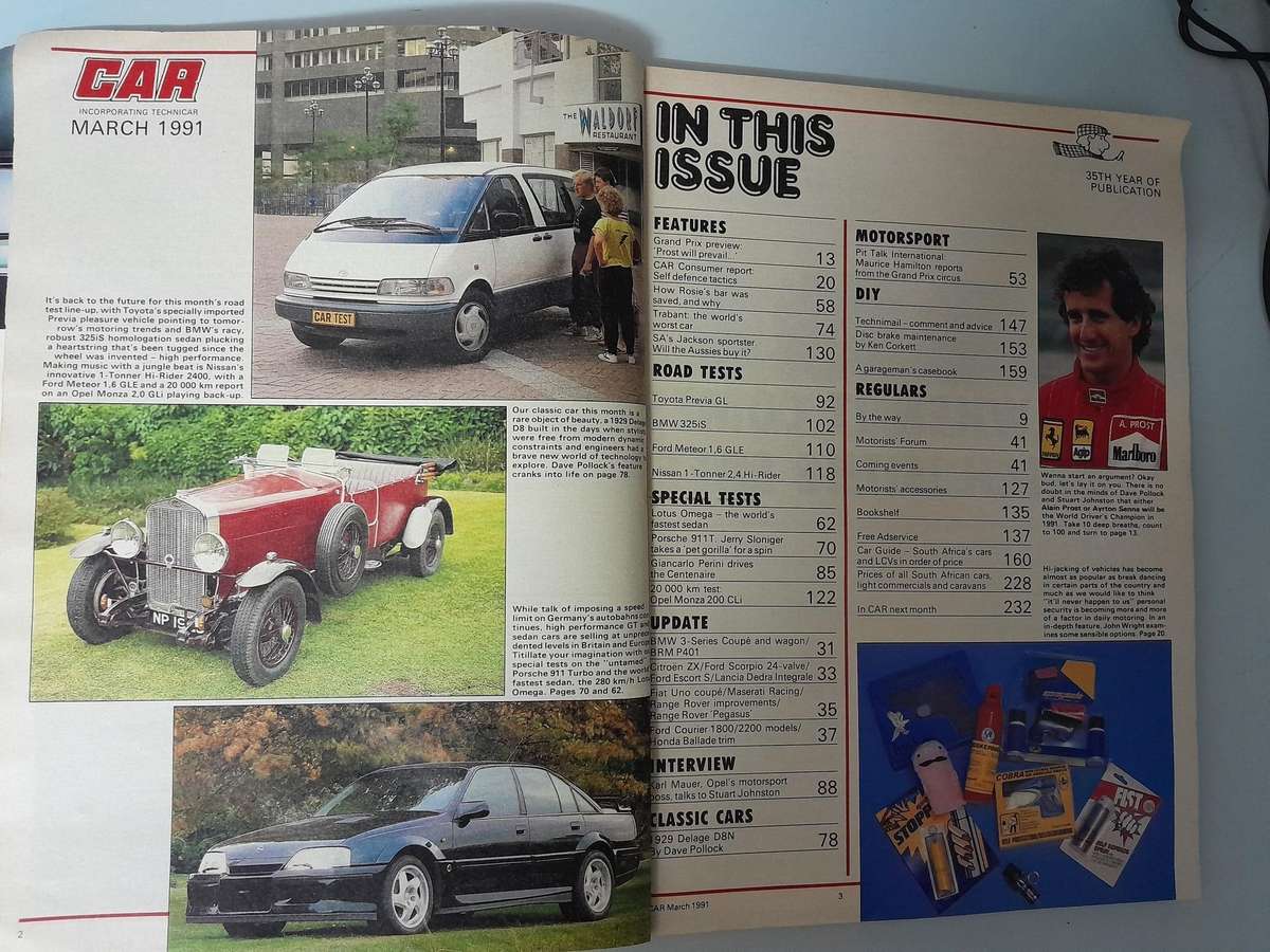 CAR Magazine - March 1991 and April 1991