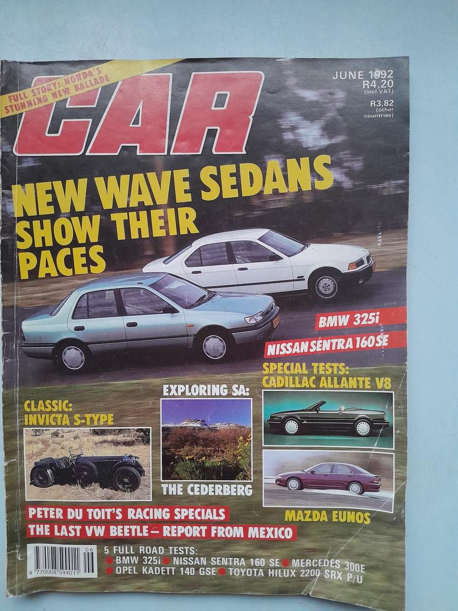CAR Magazine - December 1991 and June 1992.