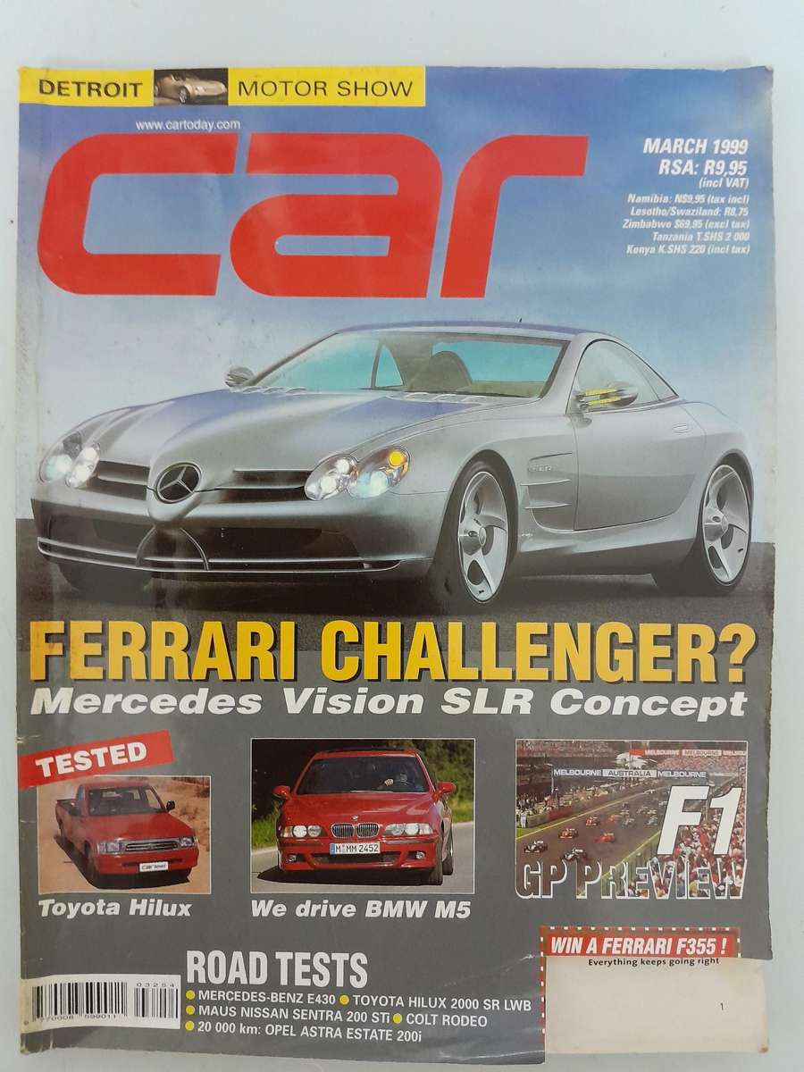 CAR MAGAZINE - March 1999.