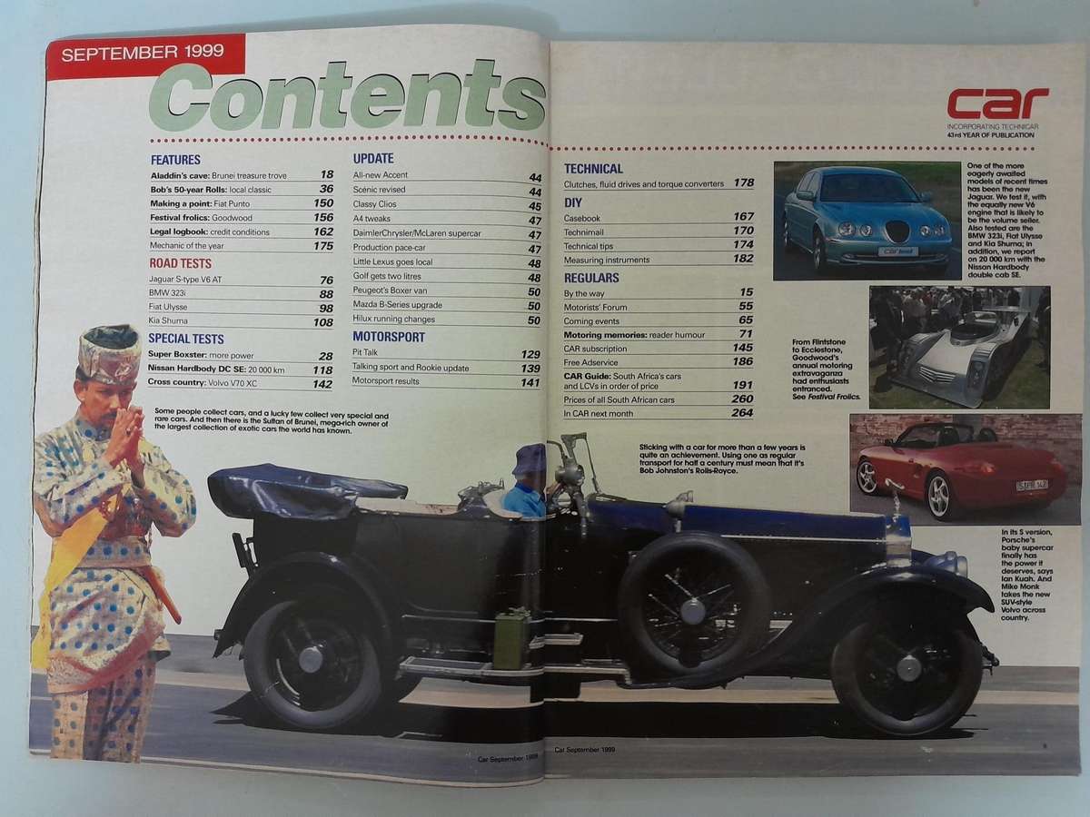 CAR Magazine - September 1999.