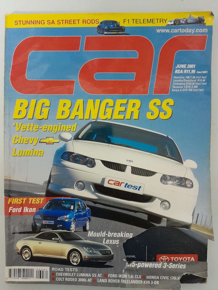 CAR MAGAZINE - May 2001 and June 2001.