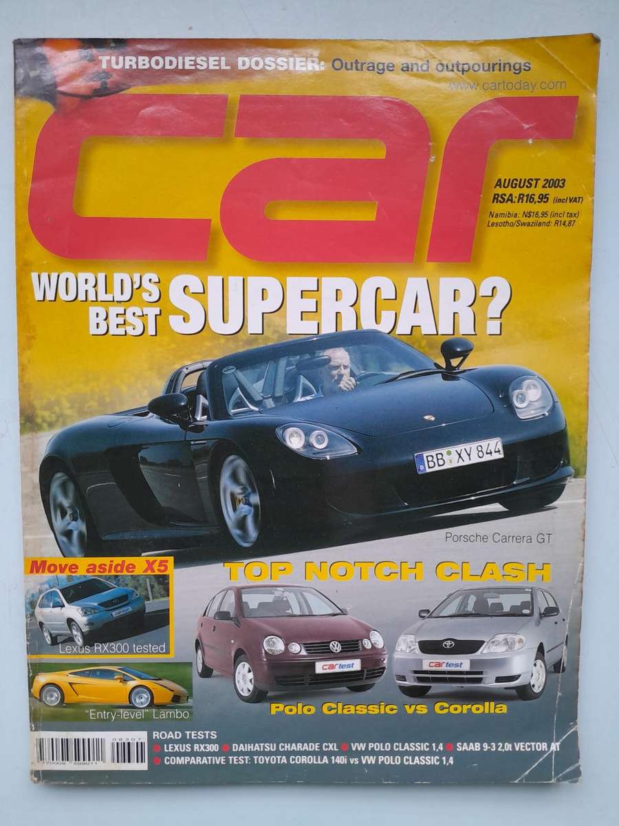 CAR MAGAZINE - June 2003 and August 2003.