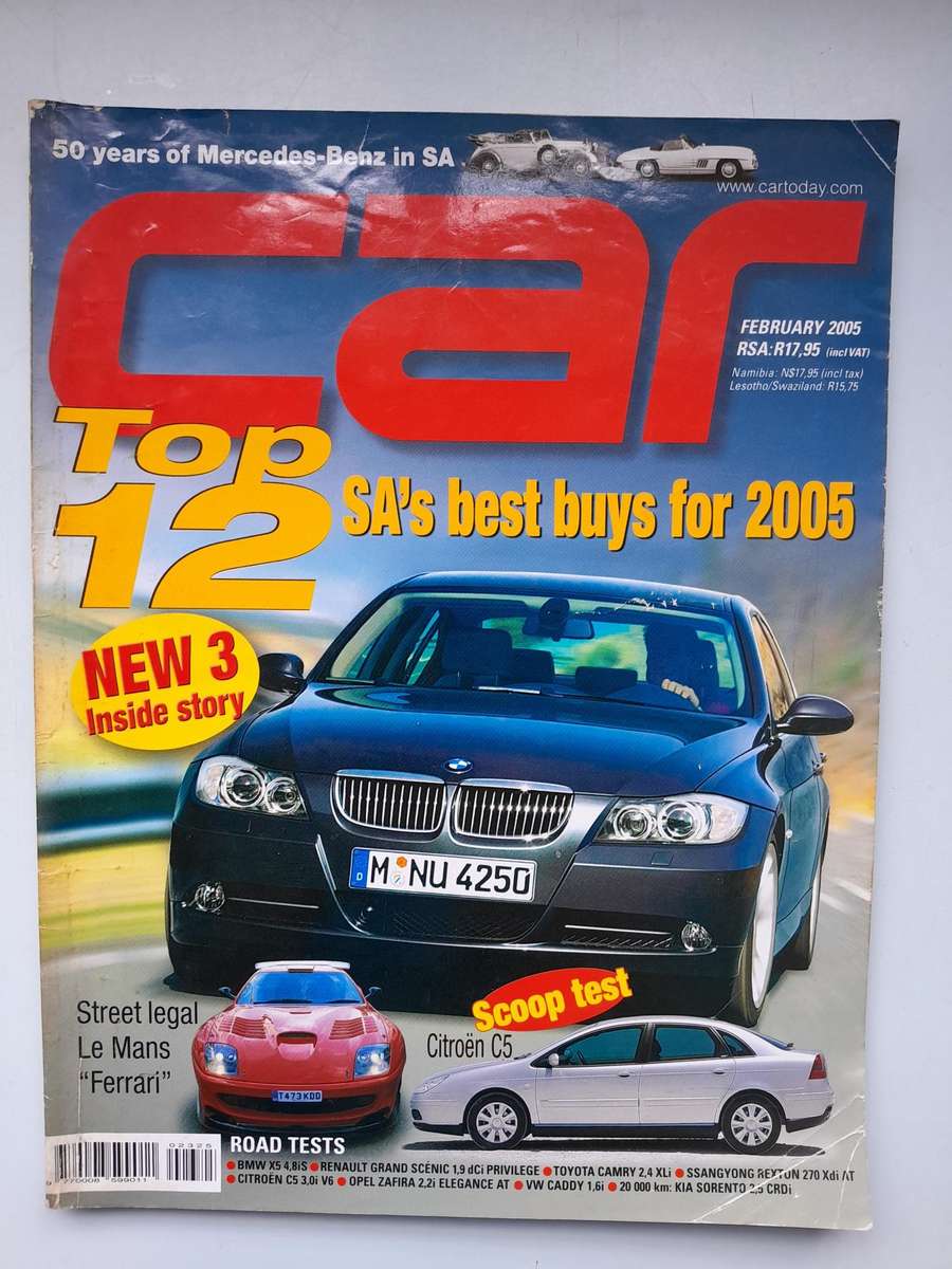 CAR MAGAZINE - February 2006 and March 2006.