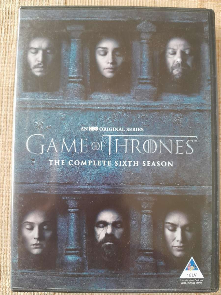 GAME OF THRONES DVD'S - ALL SEASONS (1 TO 8)
