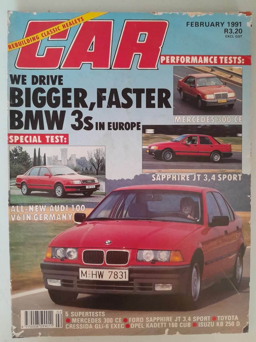 CAR MAGAZINE - February 1991 and June 1991.