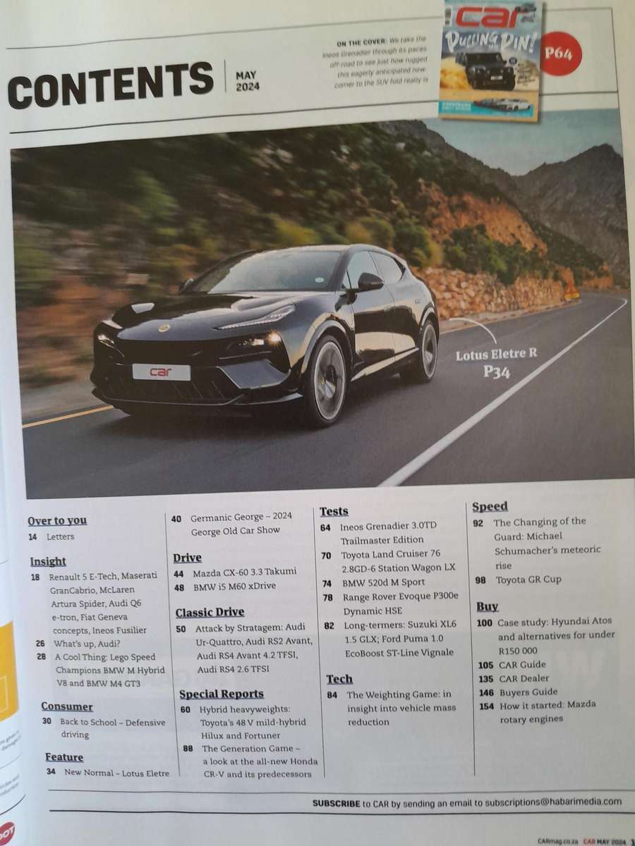 CAR MAGAZINE - May 2024.