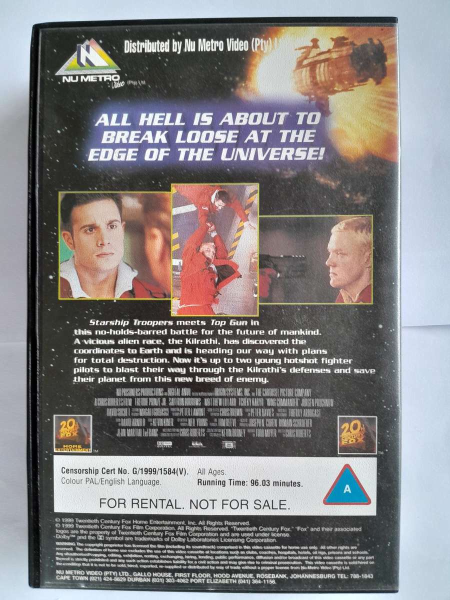 WING COMMANDER - VHS - 1999