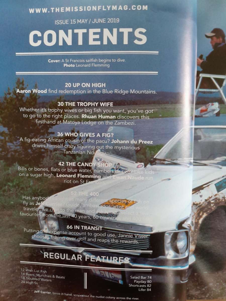 The Mission - The Cult of Fly Fishing - Issues 15 to 19. (5 Magazines)