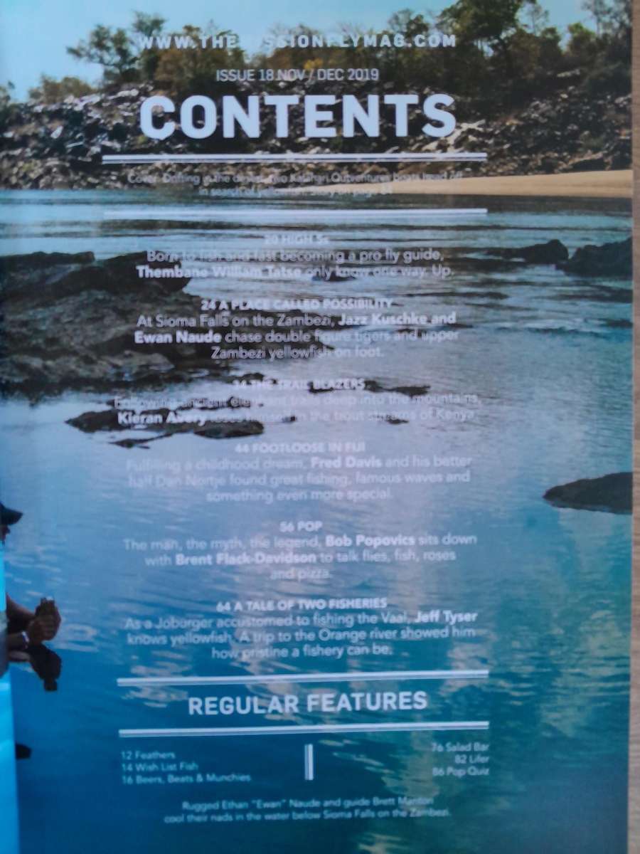 The Mission - The Cult of Fly Fishing - Issues 15 to 19. (5 Magazines)