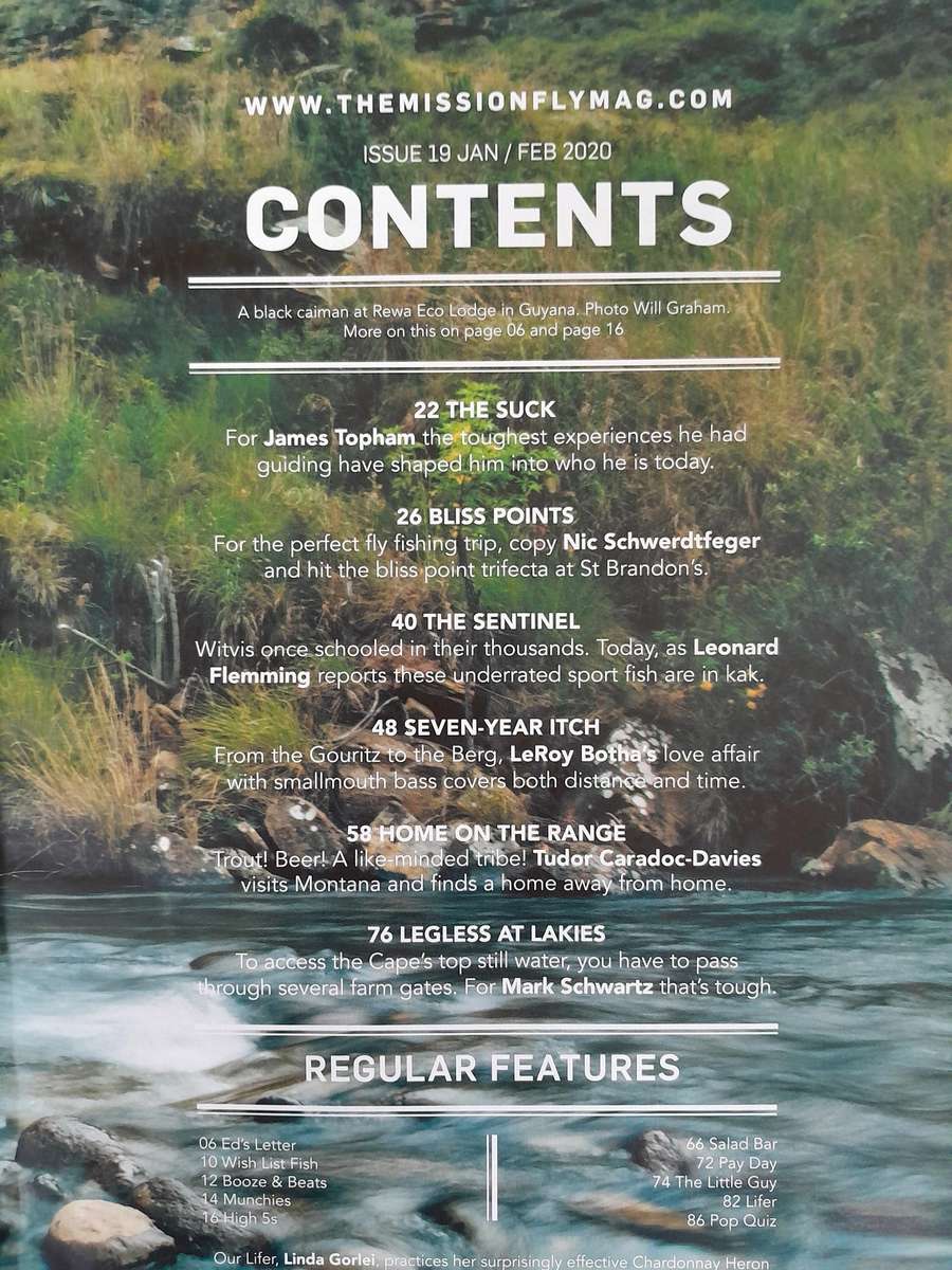 The Mission - The Cult of Fly Fishing - Issues 15 to 19. (5 Magazines)