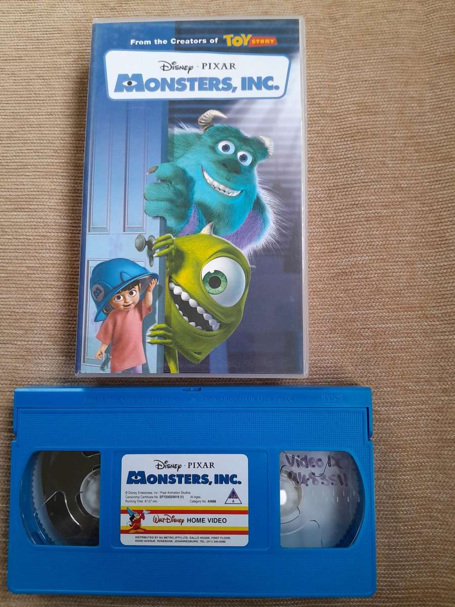 Monsters INC - 2001 - VHS