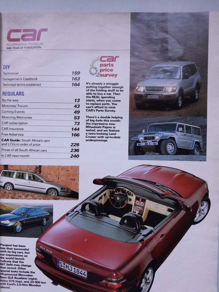 CAR MAGAZINE - June 2000.