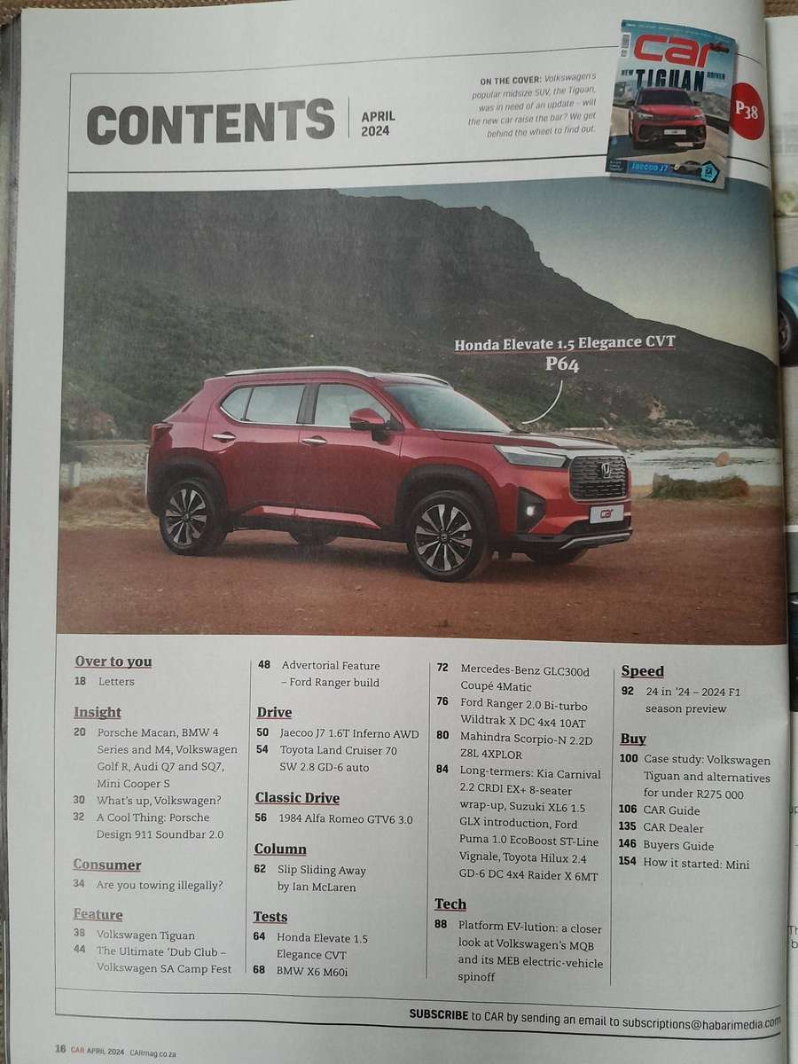 CAR MAGAZINE - April 2024.