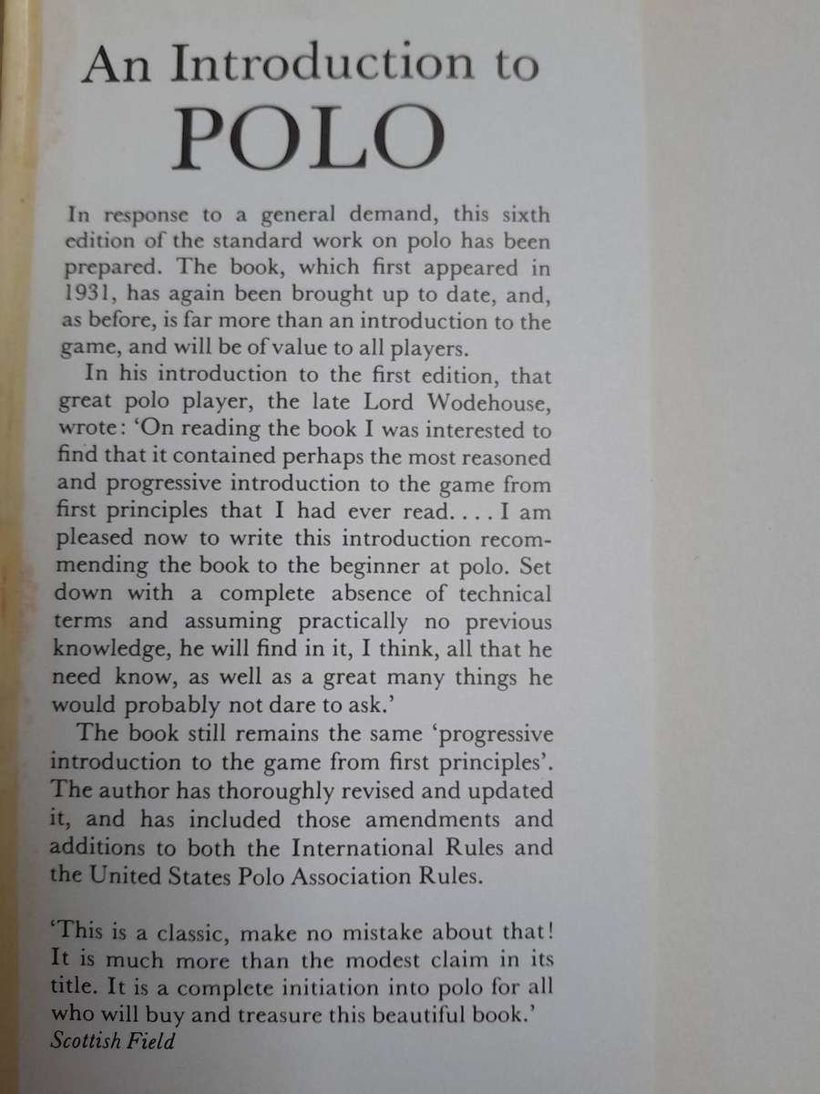 An Introduction to POLO by Marco.