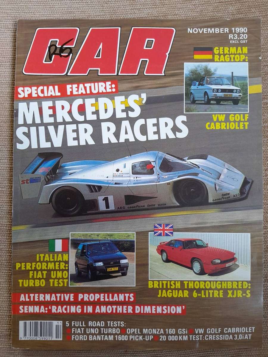 CAR MAGAZINE - November 1990.