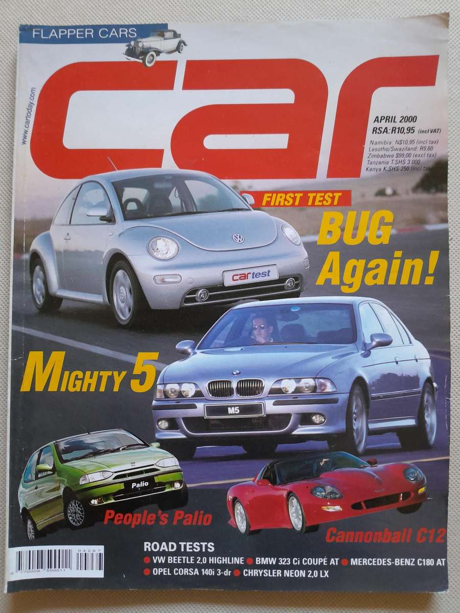 CAR MAGAZINE - April 2000.