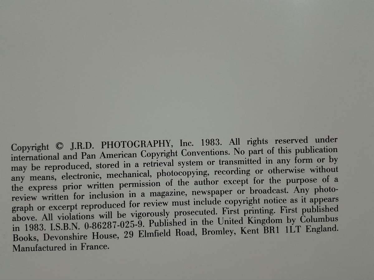 Jeff Dunas - VOYEUR - First Edition 1983.