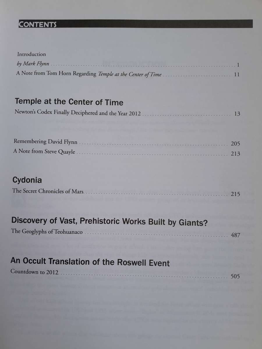 The David Flynn Collection - Temple at the centre of time and Cydonia: The secret chronicles of Mars