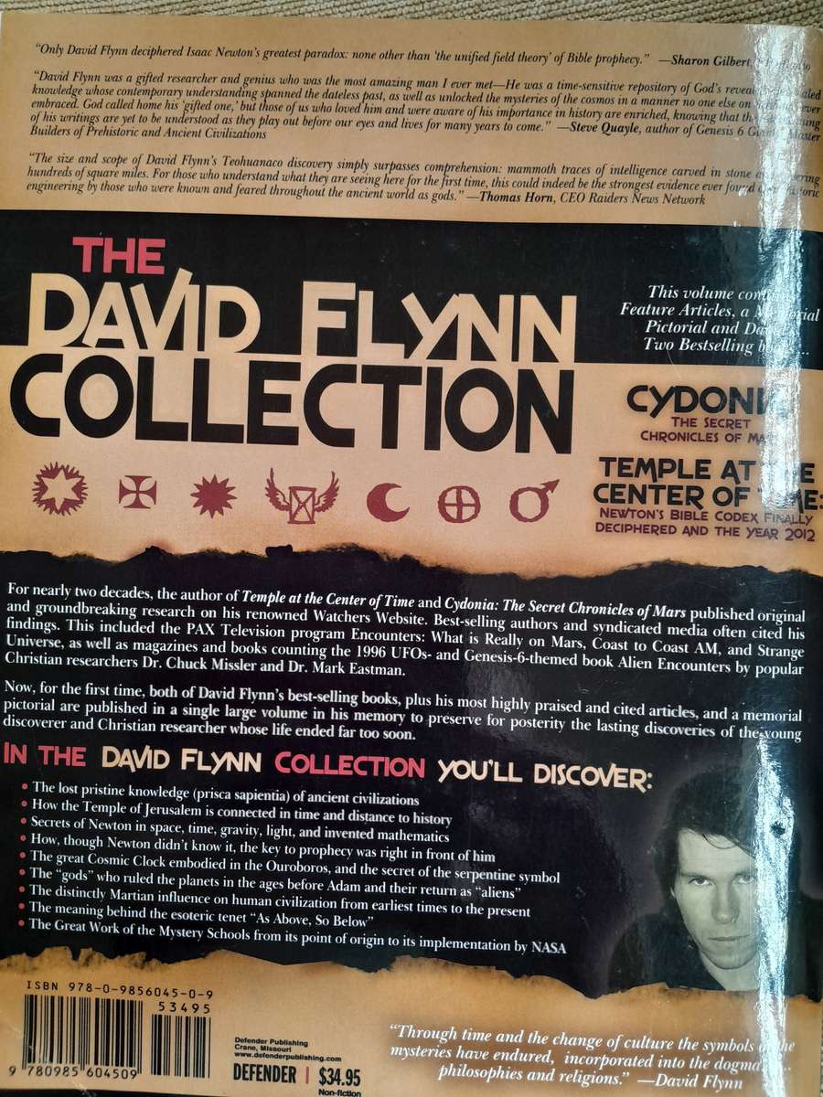 The David Flynn Collection - Temple at the centre of time and Cydonia: The secret chronicles of Mars