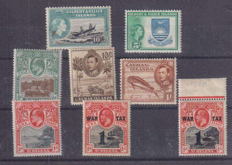 R18 SALE -  EARLY COLONIAL BRITISH STAMPS