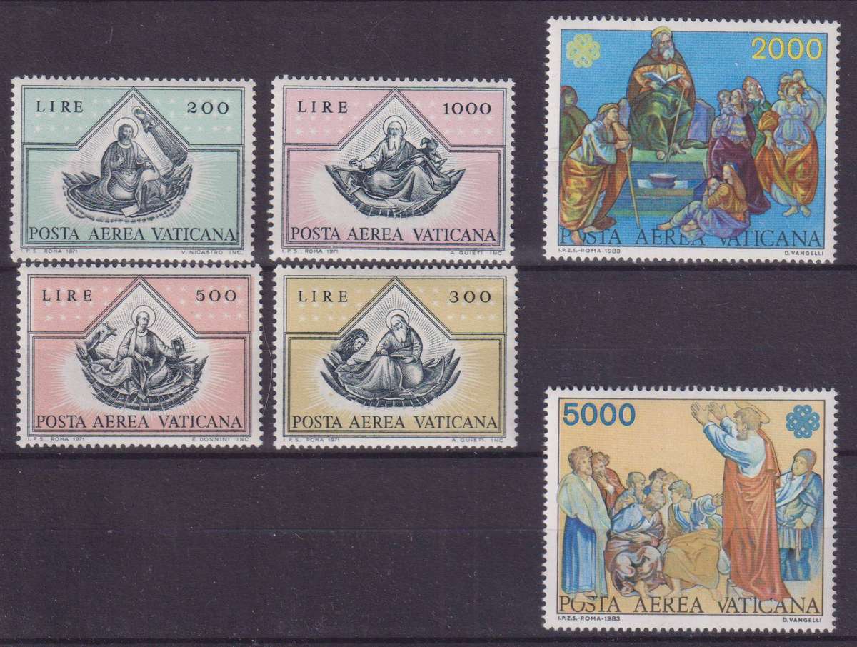 R10 SALE - COLLECTION OF VATICAN STAMPS
