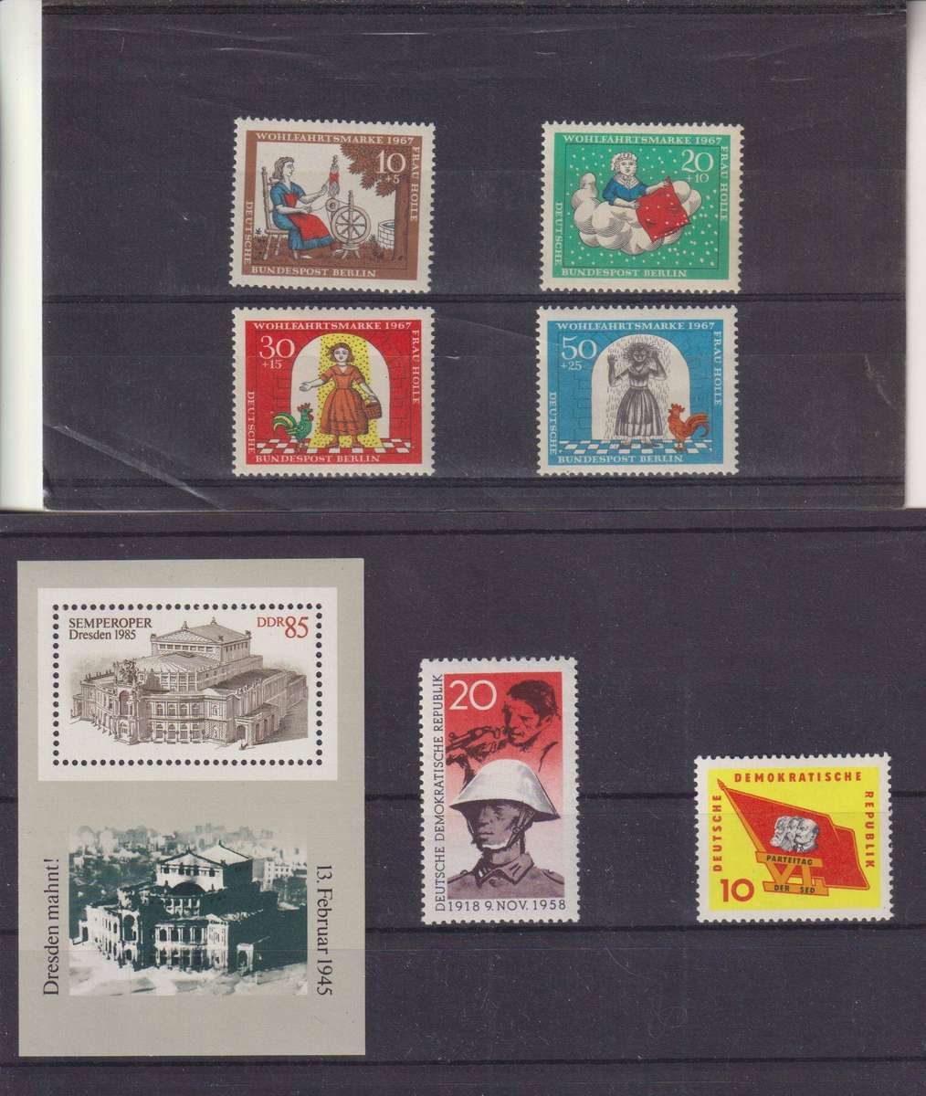R12 SALE - EAST GERMANY- DDR - STAMPS
