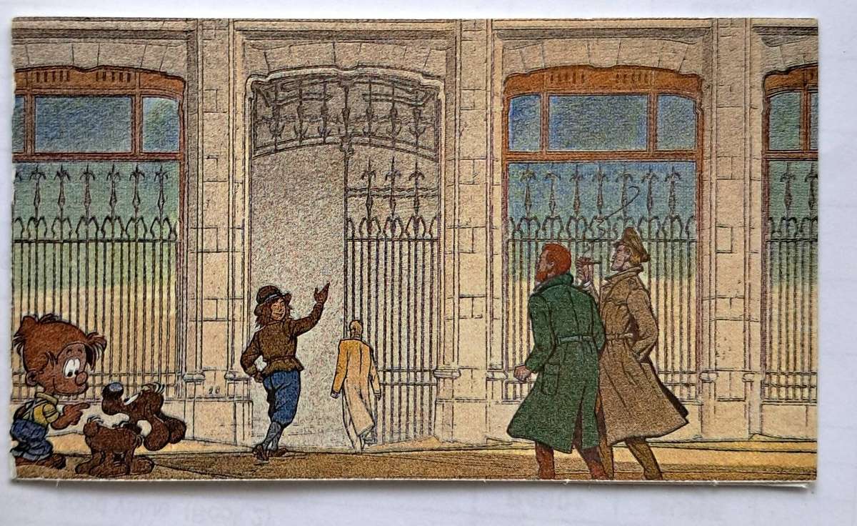 R12 SALE - BELGIUM BOOKLET - CARTOONS, AIRSHIP