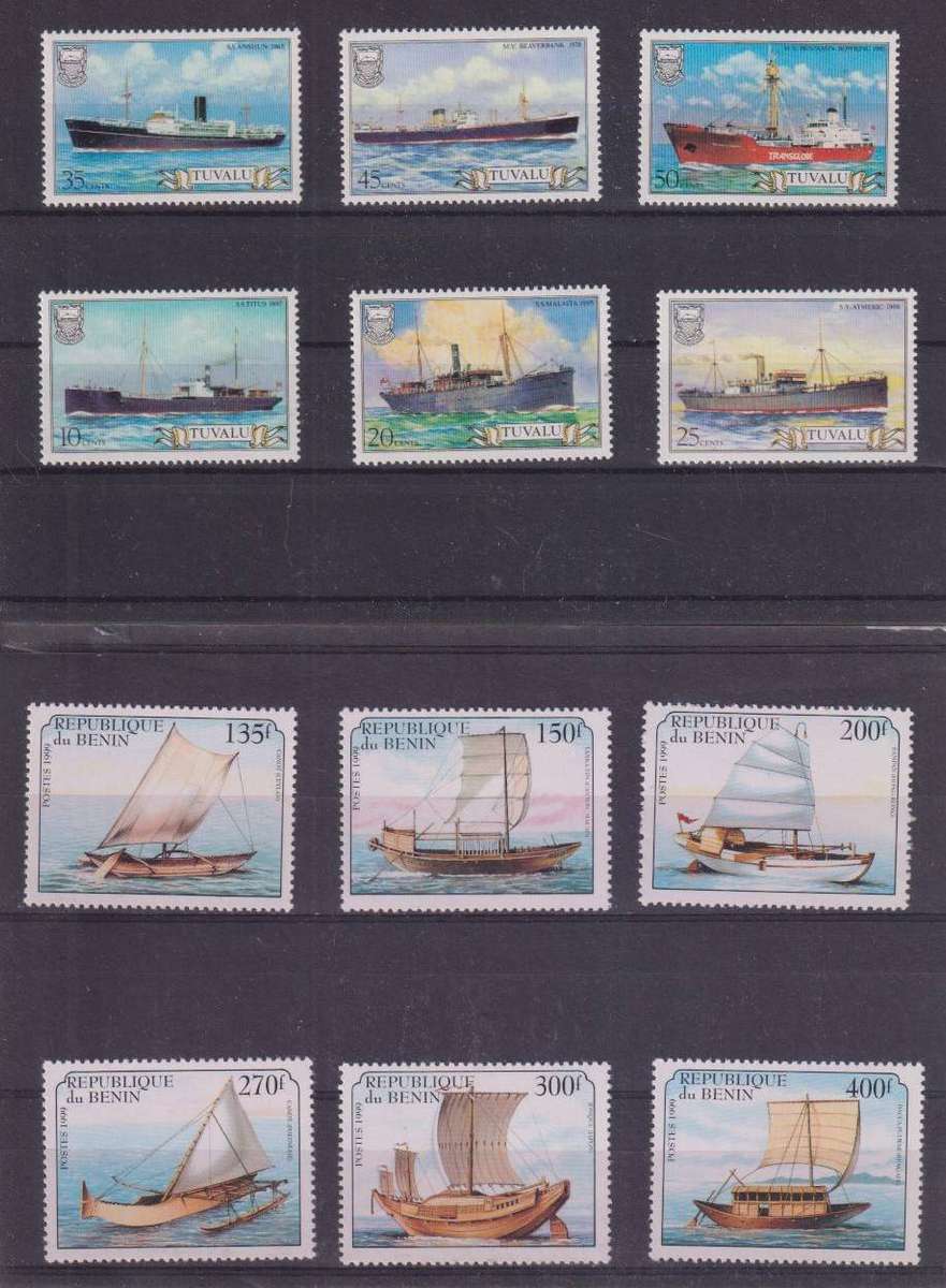 R15 SALE - THEMATIC STAMPS - BOATS & SHIPS