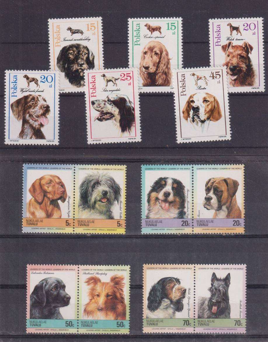 R15 SALE - THEMATIC STAMPS - Dogs