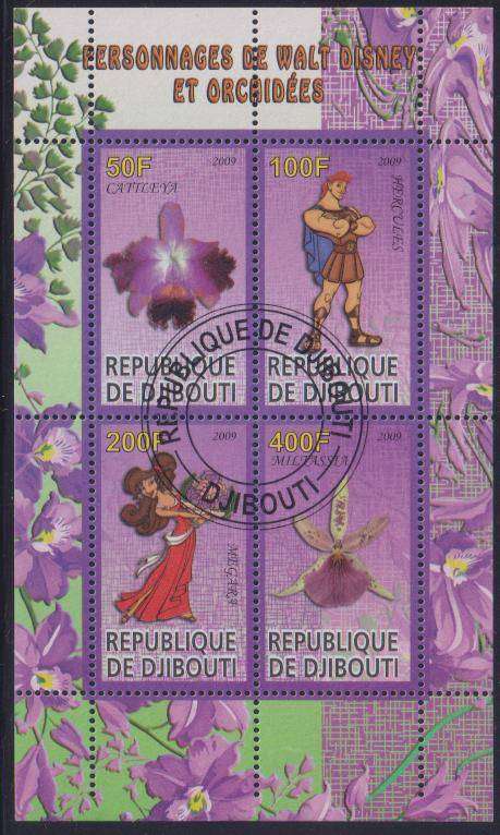 BEAUTIFUL  Thematic minisheet - Disney